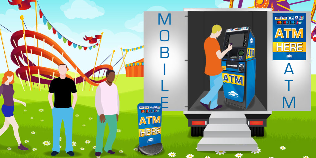 ATMs on the go! Mobile cash machines for everyones benefit…